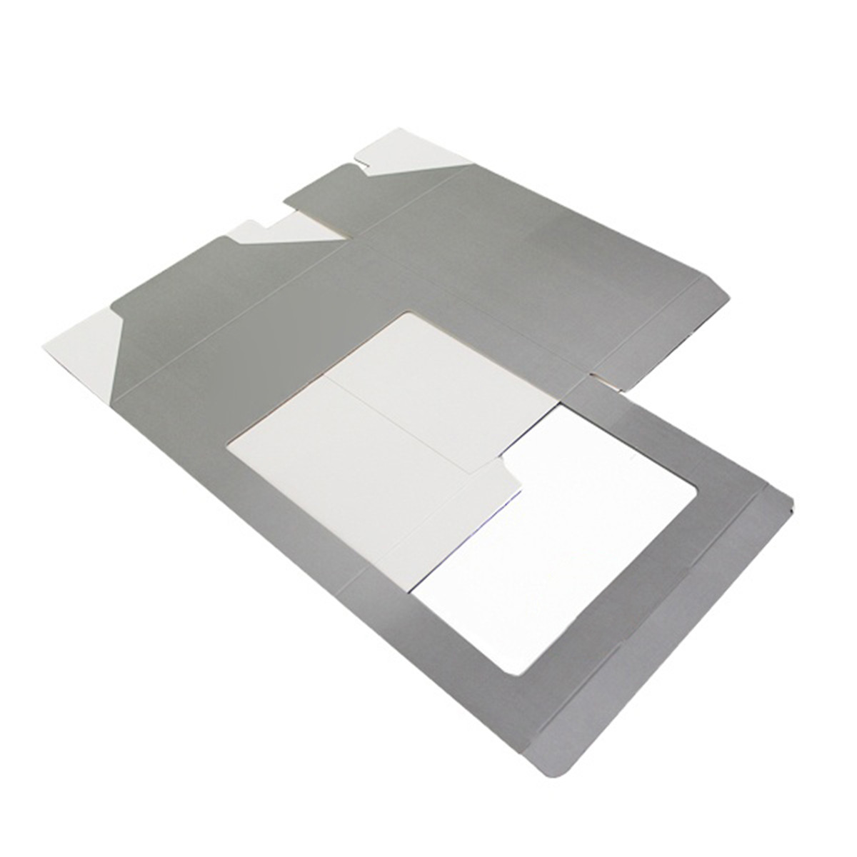Caja de papel del Snapback del sombrero del embalaje del envío impreso personalizado al por mayor con la ventana del PVC (11)