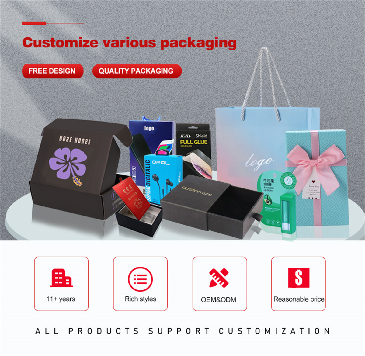 Lag luam wholesale Custom Printed Shipping Ntim Lub kaus mom Snapback Ntawv Box nrog PVC qhov rais (5)